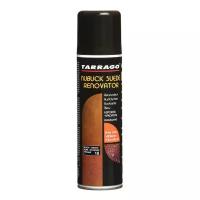 Аэрозоль-краситель Tarrago Nubuck Suede Renovator TCS19 для замши, цвет чёрный, 250мл