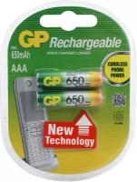 Аккумулятор GP R3, 650 mAh (2*BL) NiMh 65AAAHC-2DECRC2/5DECRC2