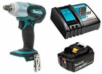 Гайковерт аккумуляторный 18В 230Нм - 1/2" Makita DTW251 Li-Ion 1x5Ач, з/у DTW251RT