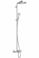 Душевая система для ванны Hansgrohe Crometta S 240 Showerpipe 27320000