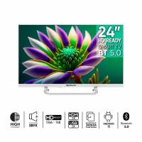 Телевизор 24" Topdevice TDTV24CS04H_WE (HD 1366x768, Smart TV) белый