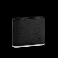 Louis Vuitton Amerigo Wallet Taiga Leather