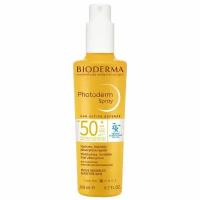 BIODERMA фотодерм Спрей SPF 50+, 200 мл