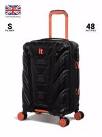 Чемодан IT Luggage, 48 л, размер S, черный