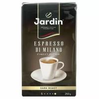 Кофе молотый ESPRESSO DI MILANO, пакет 250 Г, JARDIN