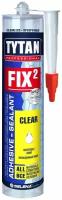 Клей-герметик Tytan FIX² CLEAR 290 мл. прозрачный 1 шт. 357 гр