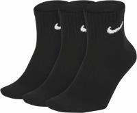 Комплект носок унесекс Nike Everyday Lightweight Ankle SX7677-010 (42-46) размер L