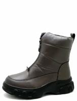 Covani DF-W23-LM3-2313-4V женские ботинки серый натуральная кожа зима, Размер 40