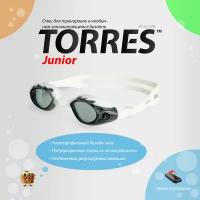 Очки для плавания TORRES Junior, White/Black