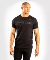 Футболка спортивная, мужская Venum Muay Thai VT - Matte/Black (L)