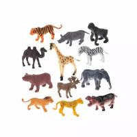 Набор игровой 1Toy В мире животных Африка 12предметов Т50463