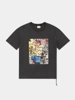 Футболка Ksubi Kulture Kash SS Tee Faded, размер XXL, черный