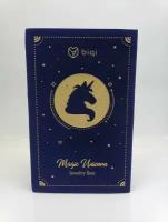 Сундук-шкатулка для хранения украшений "Magic Unicorn" бархатная книжка