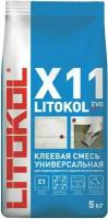 Плиточный клей цементный LITOKOL X11 5 кг