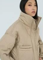 Куртка для женщин O'STIN, LJ6655O02-T3, бежевый, S/44