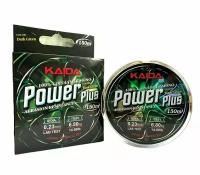 Леска Kaida POWER PLUS 150м Dark Green 0.20мм 5.40кг 11.90Lb