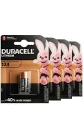Duracell 123 | 3 вольта, Литиевая батарейка - 4шт