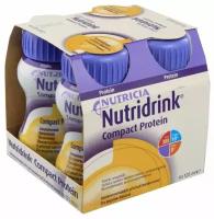 Nutridrink (Nutricia) Compact Protein, готовое к употреблению, 125 мл, банан, 4 шт