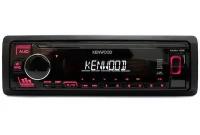 Автомагнитола Kenwood 1DIN 4x50Вт v4.2 USB 2.0 AUX 1 RDS