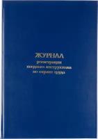 Журнал регистрации вводного инструктажа по охране труда, бумвинил,96л,офсет