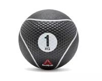 Медицинский мяч REEBOK Medicine Ball черный 1/2/3/4/5 кг. (Медицинский мяч REEBOK Medicine Ball 4 кг, черный RSB-16054)