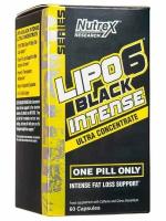 Жиросжигатель NUTREX Lipo 6 Black Intense Ultra Concentrate US 60 капсул