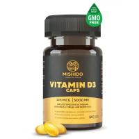 Витамин Д Д3 5000 ME 60 капсул MISHIDO Vitamin D D3