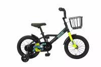 Велосипед детский 701-14" STAR / черный / на рост: 90-110см или от 3 до 5 лет