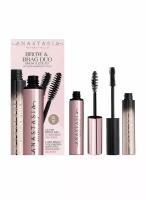 ANASTASIA BEVERLY HILLS набор прозрачный гель для бровей и тушь для объема ресниц brow & brag duo brow and eye kit