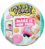 Игрушка MGAs Miniverse Mini Foods Cafe S2B в непрозрачной упаковке (Сюрприз) 591818X2EUC