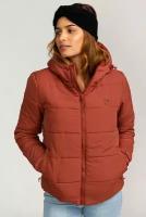 Пуховик Billabong Adventure Division Transport Puffer 2 Chestnut, Цвет бордовый, Размер XS