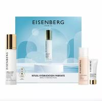 EISENBERG PARIS набор Rituel Hydratation Parfaite: Creme fluide hydratante флюид увлажняющий 50 мл, Lotion лосьон 50ml, крем для контура глаз губ мини 5g