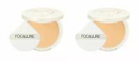 Пудра для лица Focallure, Oil control Stay matte Powder, тон 002, 10 гр, 2 шт