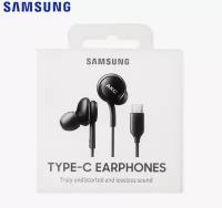 Проводные наушники Samsung Type-C Earphones Sound by AKG, Черные EO-IC100 (EO-IC100BWEGRU)