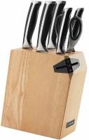 Набор Nadoba Ursa 722616, 5 ножей и ножницы с подставкой