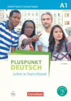 Pluspunkt Deutsch A1 Leben in Deutschland Arbeitsbuch + Audio-CD mit Loesungen