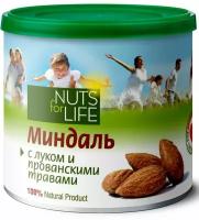 Миндаль Nuts for Life с луком и прованскими травами, 115г