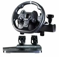 Игровой руль Kontorland AP7 Apex Predator Racing Wheel Black