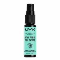 NYX PROFESSIONAL MAKEUP Спрей для фиксации макияжа "Dewy Finish Setting Spray Mini", Тревел-формат, 18 мл