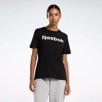 Футболка Reebok для женщин, Размер:L, Цвет:черный, Модель:REEBOK READ GRAPHIC TEE