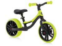 Детский велосипед Globber Go Bike Elite Duo, год 2023, цвет Черный-Зеленый