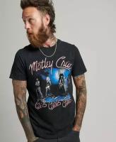 Футболка Superdry MOTLEY CRUE BAND TEE, размер L, черный