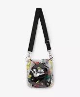 Прозрачная сумка с цветочным принтом Gulliver, размер one size, мод. 12403GMA2003