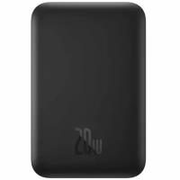 Baseus Внешний аккумулятор Baseus Magnetic Mini Wireless Fast Charge Power Bank 6000mAh 20W PPCXM06A (P10059003112-00) черный