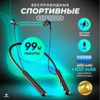 Наушники беспроводные для телефона спортивные с микрофоном Dressphone HF-BT960