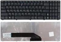 Клавиатура для ноутбука Asus K70AC, черная, русская, версия 1