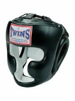 Шлем боксерский Twins head protection hgl-3 черный (Кожа, Twins, S, 260, 220, 130, Черный) S