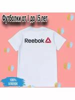 Футболка детская С принтом рибок спорт бренд REEBOK