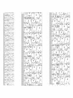Ростомер самоклеящийся на прозрачной пленке "Белые медведи" (до 200 см.)