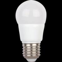Лампочка светодиодная тёплый свет Ecola globe LED 5,4W на 5,4Вт, Е27, 220В, 2700К - матовая лампа K7GW54ELC